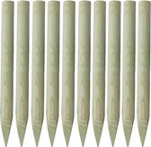 Schuttingpalen 10 st 100 cm FSC hout