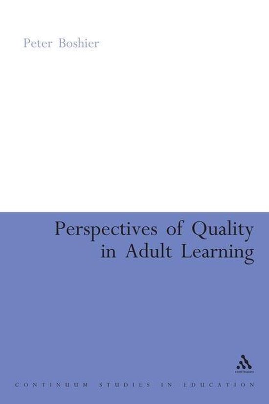 Perspectives Of Quality In Adult Learning - cover