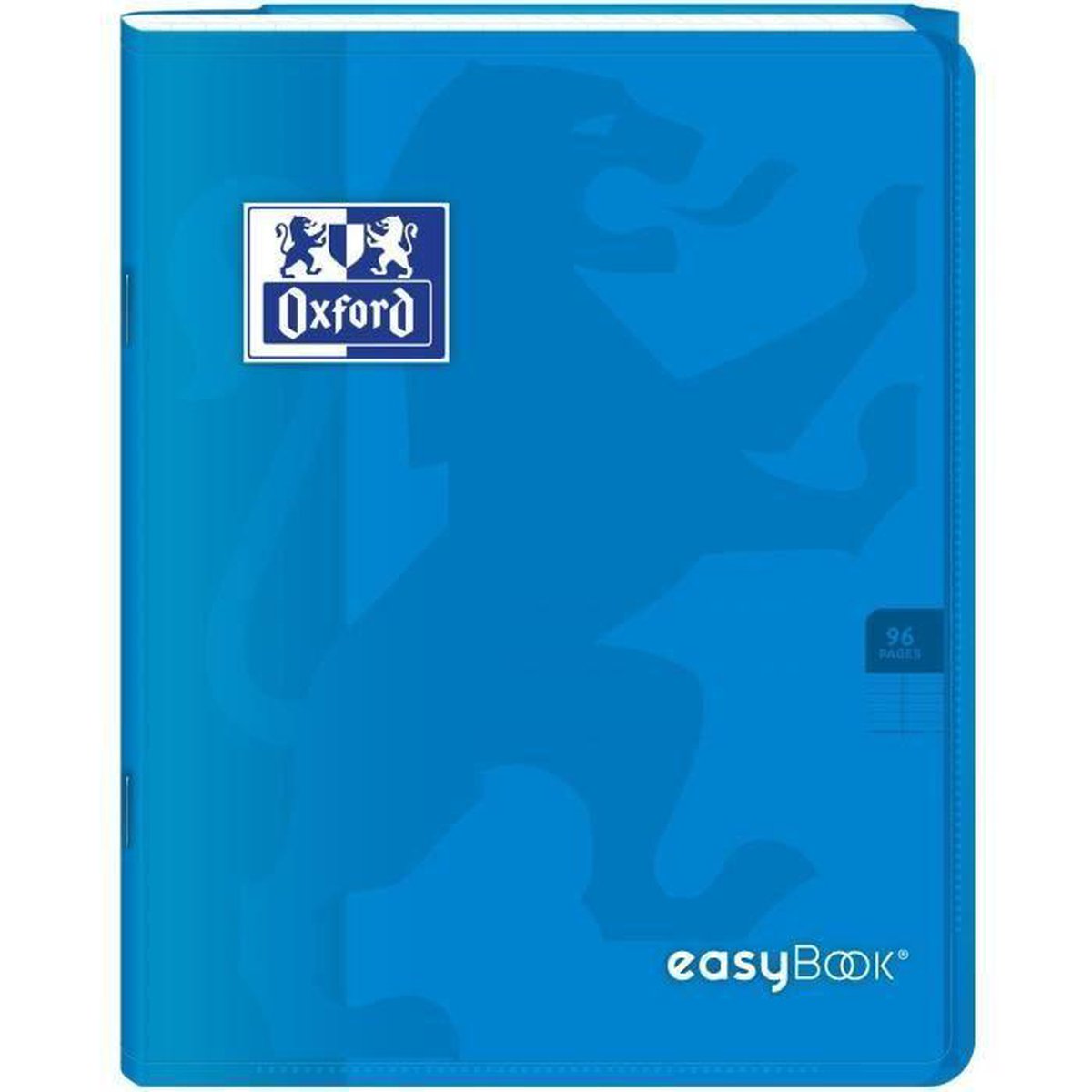 OXFORD Easybook notitieboek geniet - 17 x 22 cm - 96 p seyes - 90 g - Blauw