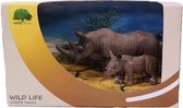 Neushoorn PVC Wildlife Showbox 14cm