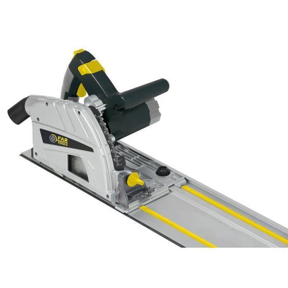 Scie Carrelage Bois Métal 85mm - Rail Aluminium 70cm Avec 3 Lames