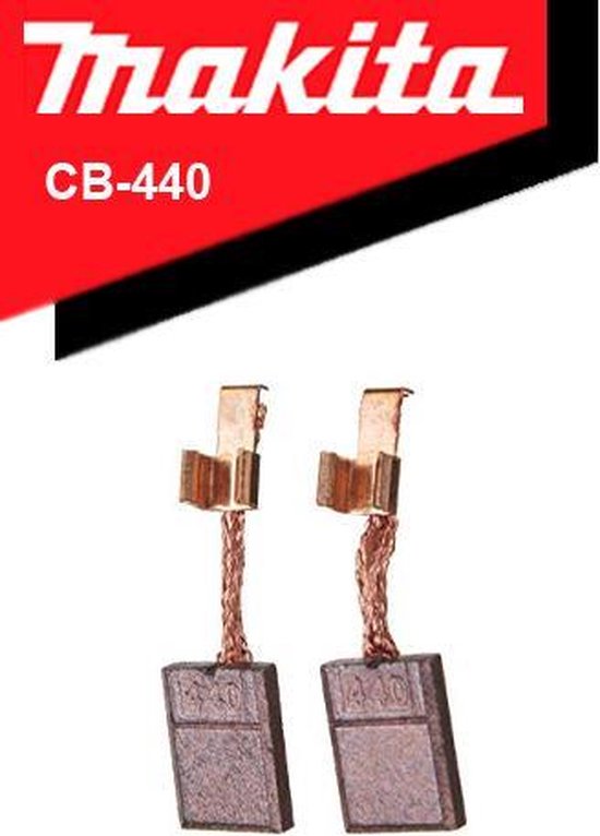 Makita 196854-2 / CB-448 koolborstels (2 st per set)