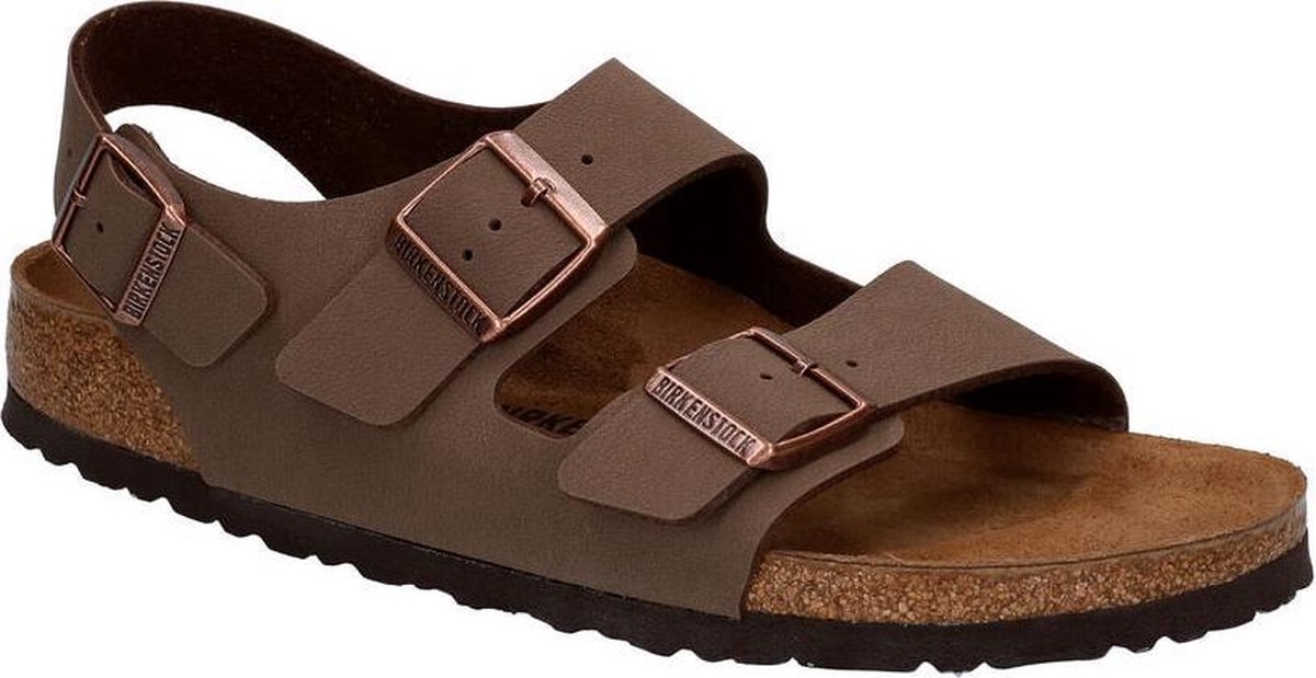 Birkenstock MILANO Volwassenen Heren sandalen Bruin