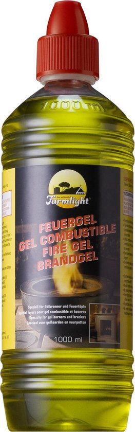 Bioéthanol en Gel Farmlight Firegel - 12 litres