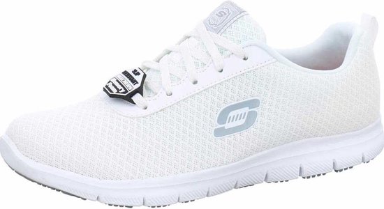 Skechers Squad SR dames werkschoenen - Zwart - Maat 37 | bol.com