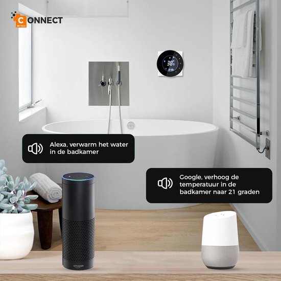UPTech Slimme Thermostaat WiFi Thermostaat voor cv Kamerthermostaat Smart Home...