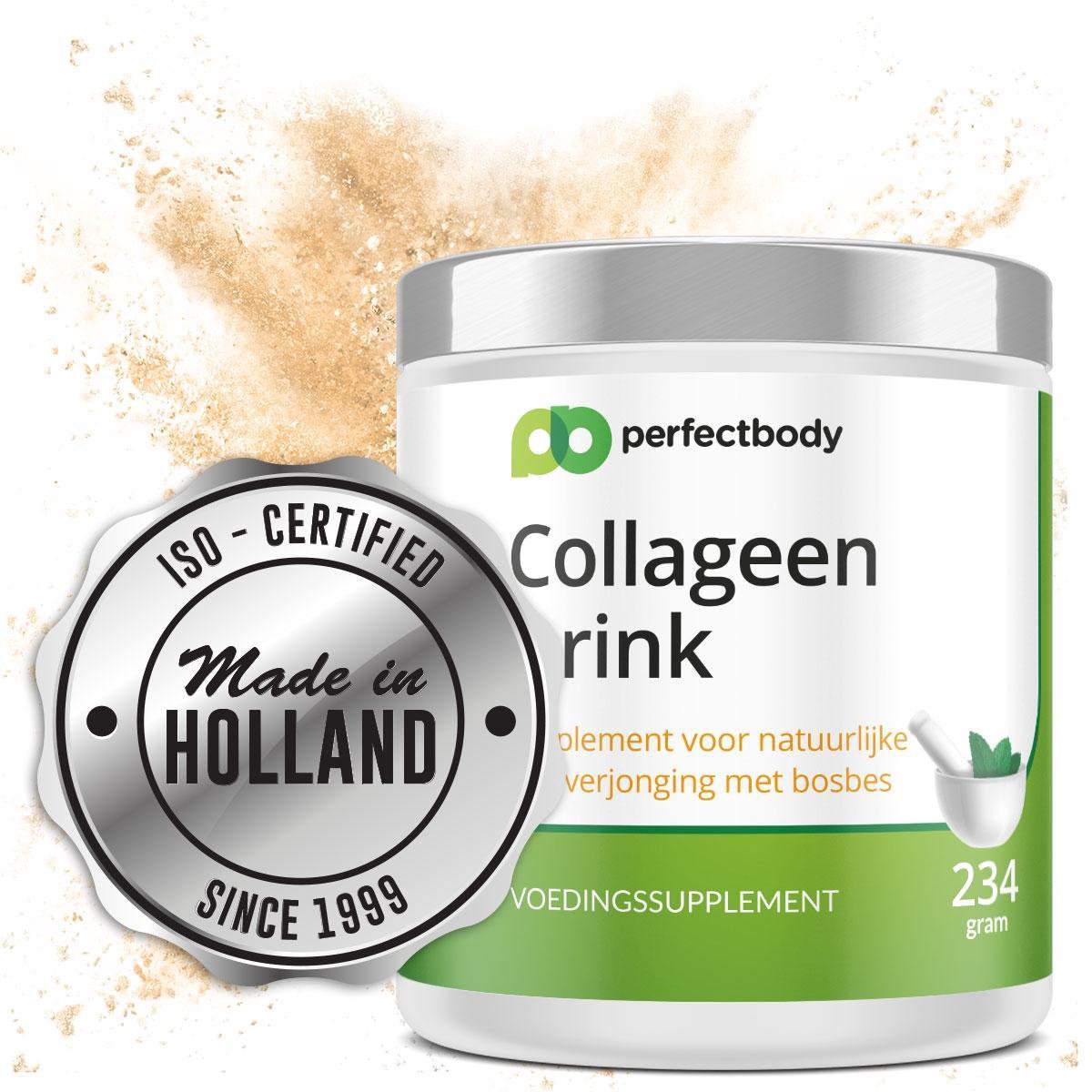 Goedkoopste PerfectBody Collageen (Hydrolysaat) Poeder - 234 gram