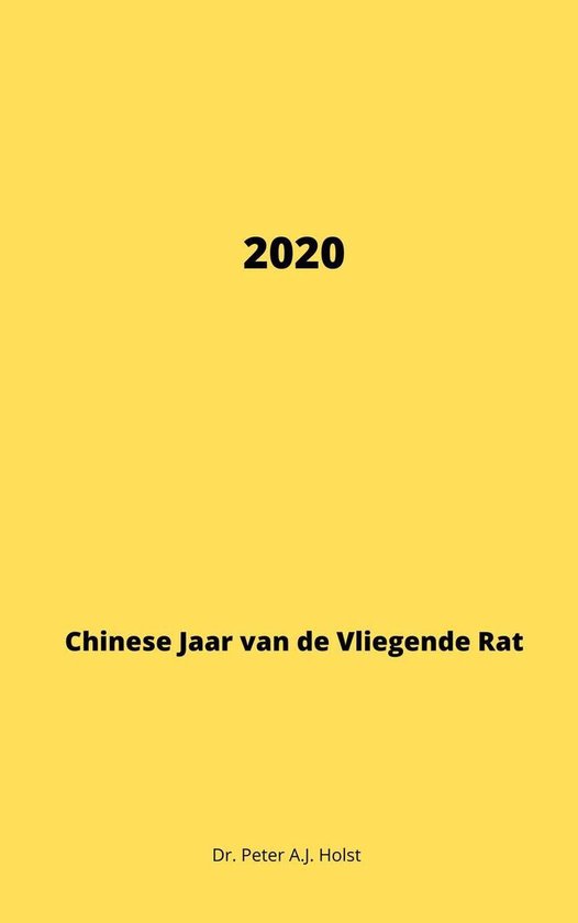 2020, Jaar van de vliegende RAT - cover