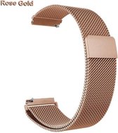 MIRO | Milanese Loop horloge band voor Fitbit Versa 1/2 | roze goud kleurig