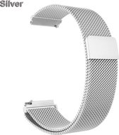 MIRO | Milanese Loop horloge band voor Fitbit Verse 1/2 | Zilver kleurig