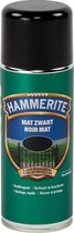 Hammerite Metaallak - Mat - Zwart - 0.4L