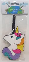 bagagelabel regenboog  12x8 cm - kofferlabel