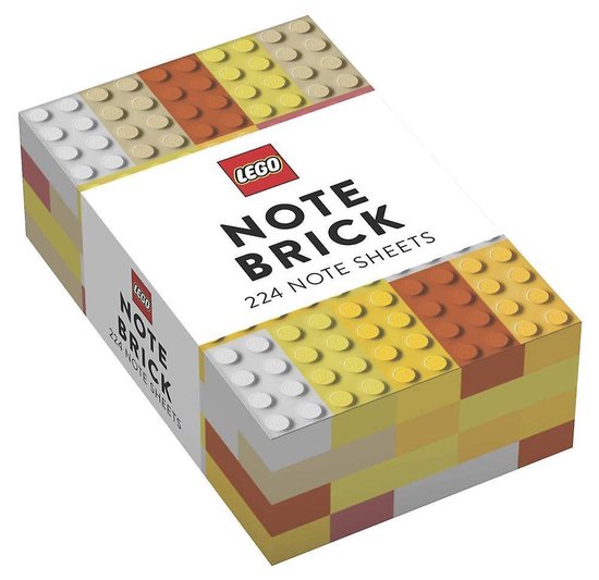 Foto: Lego note brick yellow orange 
