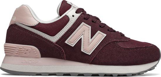 New Balance WL574 B Dames Sneakers - Red - Maat 37 | Bestel nu!