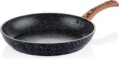 Bol.com Westinghouse Koekenpan Inductie - Ø 30 cm - Zwart Marmer - Speciale Editie - PFOA Vrij aanbieding