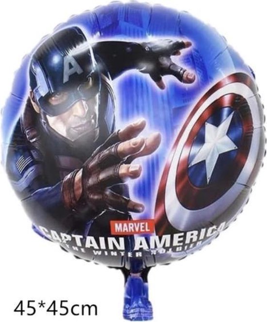 Captain AmericamFolie Ballon 18 Inch