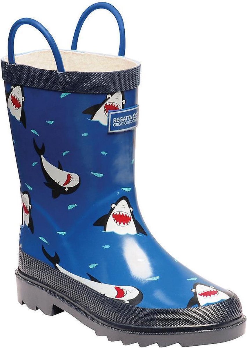 Regatta Kids Minnow Printed Wellington Boots Laarzen Kinderen Maat 38 Blauw Regatta Kids Minnow Printed Wellington Boots Laarzen Kinderen Maat 38 Blauw