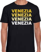 Venezia / Venetie t-shirt zwart voor heren - Italie / wereldstad shirt / kleding M
