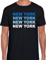 New York / USA t-shirt zwart voor heren XL