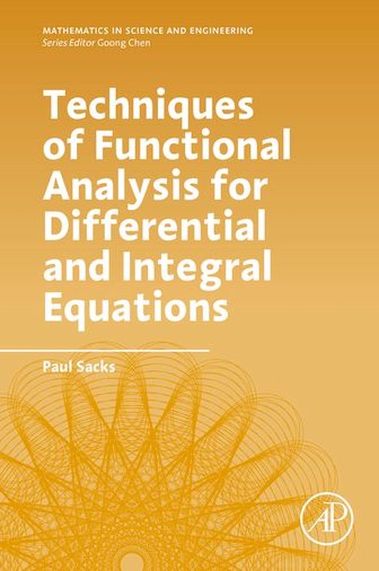Techniques of Functional Analysis for Differential and Integ ... - cover