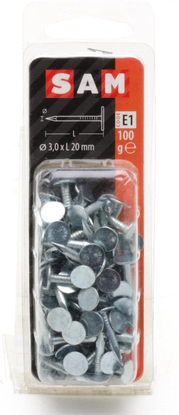 Clou SAM Shale 3.0x20mm 100 pcs