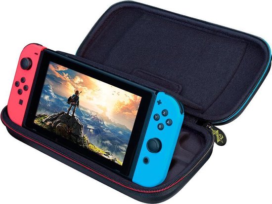 Game Traveler Nintendo Switch Case - Consolehoes - Legend of Zelda - Grijs - Game Traveler