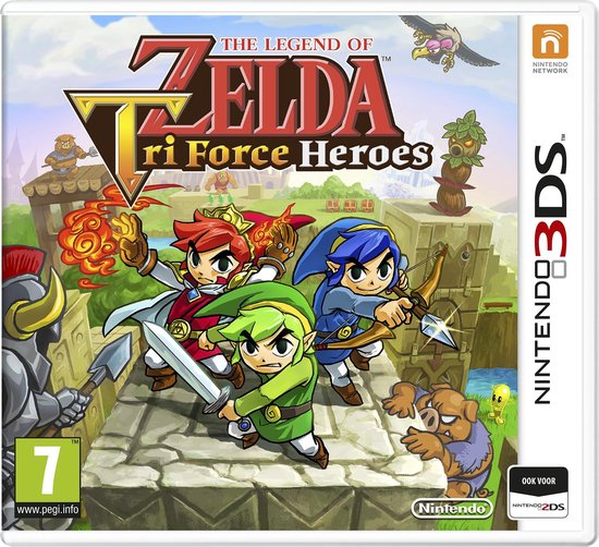 The Legend of Zelda: Triforce Heroes - 2DS + 3DS - Nintendo