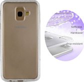 BackCover Layer TPU + PC Samsung A6 2018 Plus Zilver