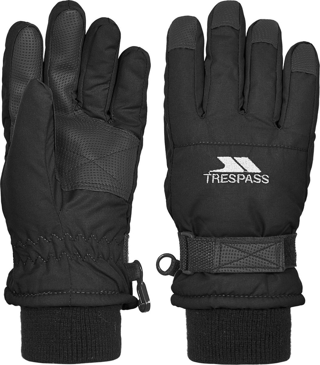 Trespass Kinder Ruri II Winter Ski Handschoenen Zwart