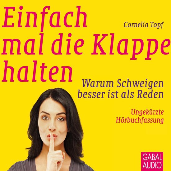 Einfach mal die Klappe halten - cover