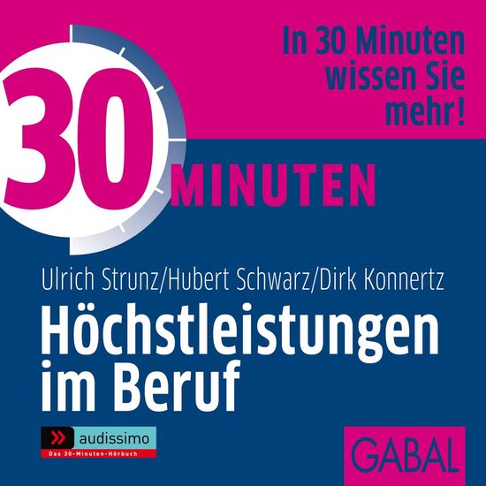 30 Minuten Höchstleistungen im Beruf - cover