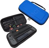 OWO - Draagbare luxe reistas - case cover - reiskoffer - opbergtas - hoes - tasje - geschikt voor Nintendo Switch console - BLAUW