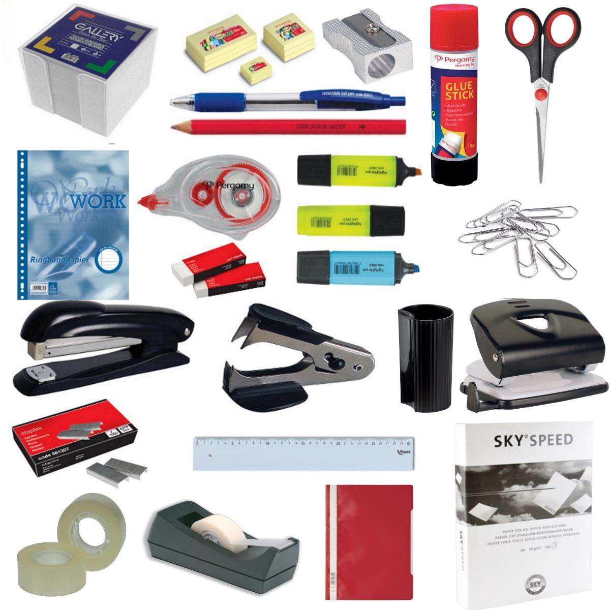 Thuiswerk kantoorartikelen bundel - Deluxe - Bol