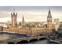 Fotobehang Vlies | Engeland | Grijs | 368x254cm (bxh)