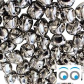 100 Zilveren metalen belletjes | 20 mm met oog | Kerst kersmuts belletjes | Kattenbellen