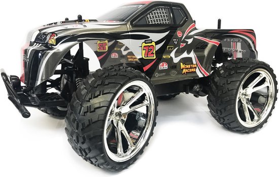 Radiografisch bestuurbare Monstertruck 1:10 - Super Monster Car - rc auto -  18 km/u... | bol.com