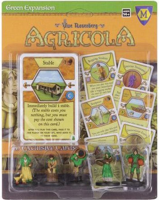 Thumbnail van een extra afbeelding van het spel Asmodee Agricola Green Expansion - EN