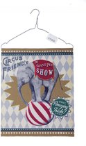 Stapelgoed Poster - Banner Circus Elephant - Multicolor