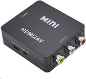 HDMI2AV - HDMI naar Tulp / Zwart