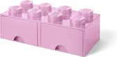 Bol.com LEGO 4004 Storage Brick Opbergbox - Kunststof - Lichtroze aanbieding
