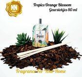 N&N Wonen Tropics Orange Blossom Geurstokjes - 80 ml