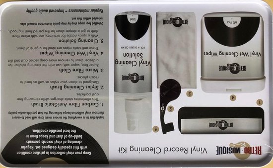 Vinyl Record Cleaning Kit DELUXE