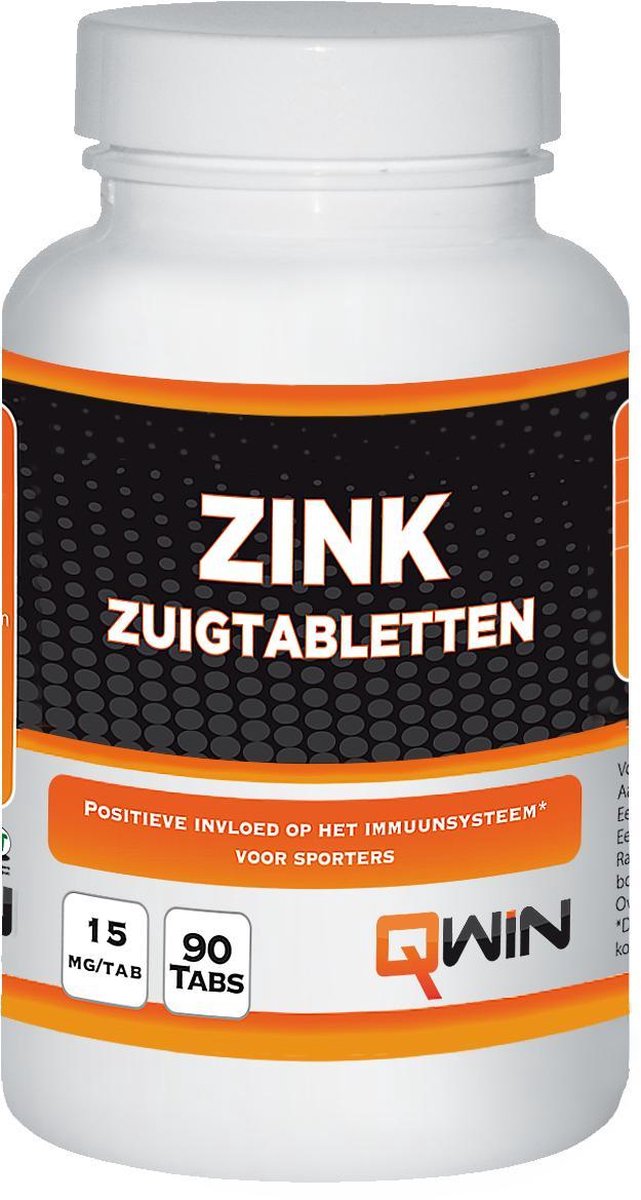 QWIN Zink Zuigtabletten - 90 tabletten - NZVT keurmerk