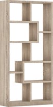 Rousseau - Vakkenkast / Roomdivider - Bruin - 89x30x184 cm