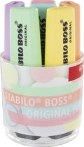 STABILO BOSS ORIGINAL Pastel Desk Set - Contenu 6 couleurs
