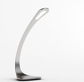 Adot Led Design nacht lampje - ELF - Warm Wit - 8W in zilverkleurig geanodiseerd aluminium. Dimbaar in vier stappen.