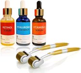 Dermarollerset 3 Compleet, Inclusief Dermarolling Serum Kit