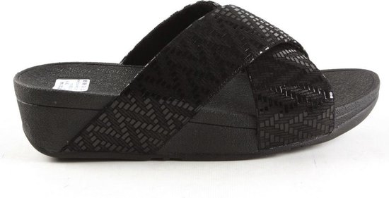 Zwarte outlet fitflop slippers