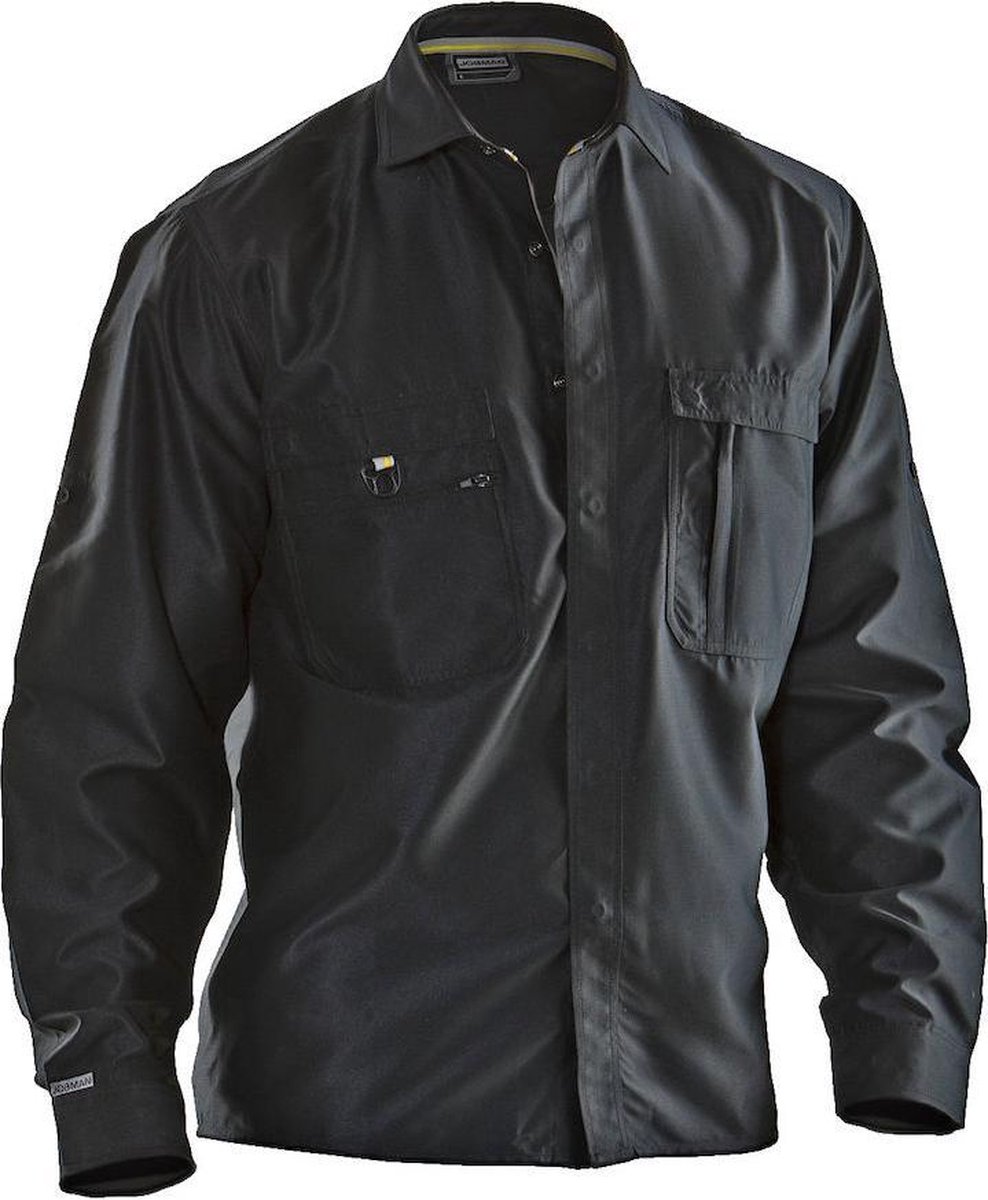 Jobman 5601 Shirt Cotton 65560117 - Zwart - XXL