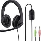 Hama PC-Office-headset "HS-P200", stereo, zwart